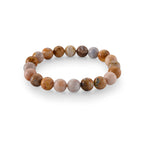 D'joy Fossile Koralle Armband, flexibel,18 cm ca. 130,00 ct.
