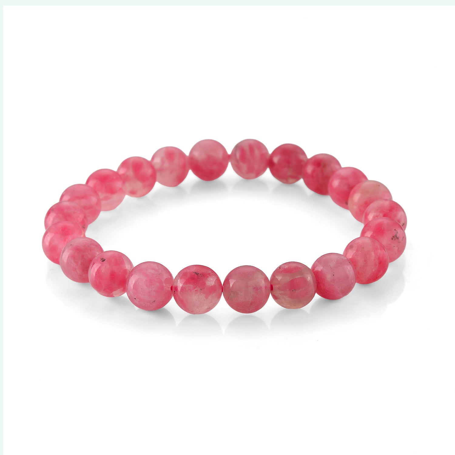 Sakura Rhodochrosit Armband 18 cm ca. 130.00 ct