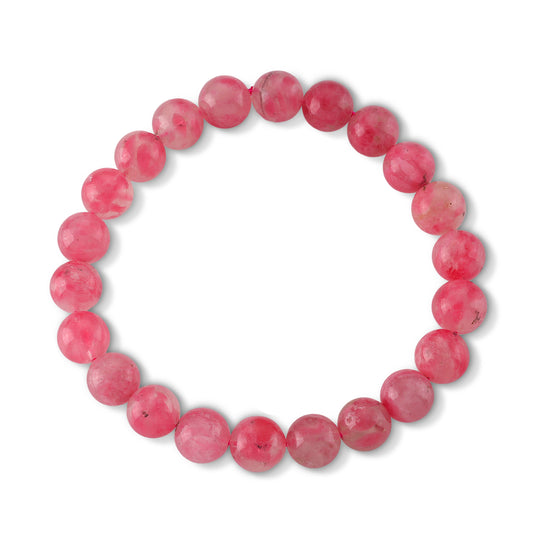 Sakura Rhodochrosit Armband 18 cm ca. 130.00 ct