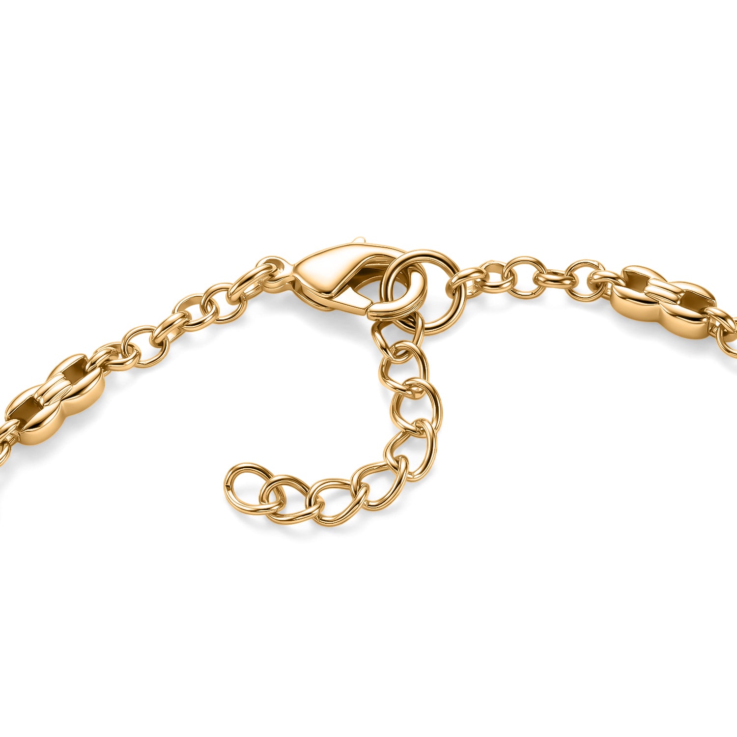 EVER TRUE Natürliches Peridot Armband, ca. 19 cm, 950 Kupfer ca. 3.74 ct
