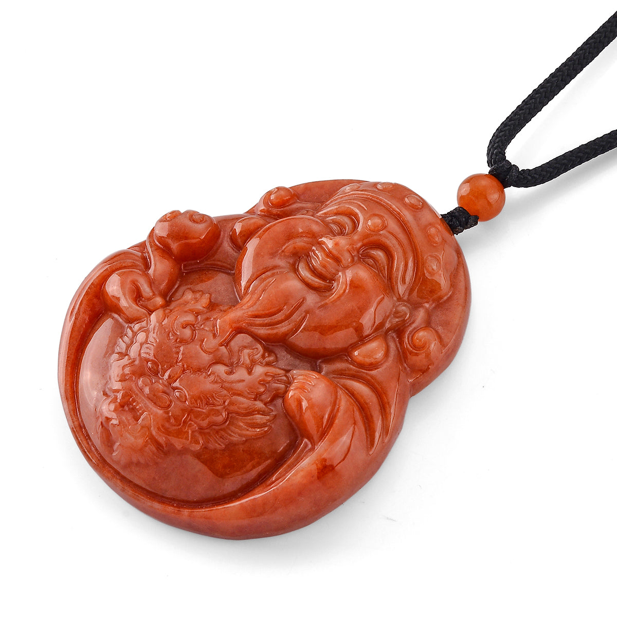 Burmesischer Rote Jadeit Jade Halskette Flexibles cm ca. 223.00 ct