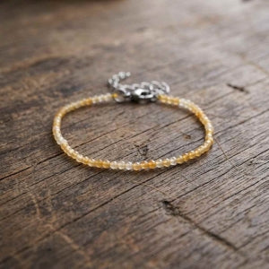 Citrin Armband ca. 18+5cm Extender 316L Edelstahl ca. 8.00 ct