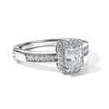 LUXURIANT DIAMOND - Lab Grown Diamant SI-GH Ring 925 Silber Rhodiniert (Größe 17.00) ca. 1,07 ct