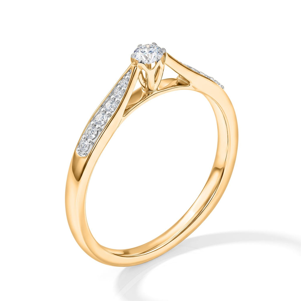 750 Gelbgold vermeil