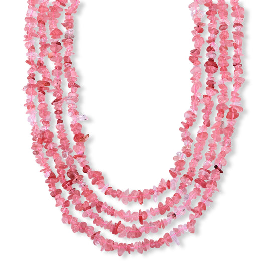 Roter Achat Halskette 255 cm ca. 950.00 ct