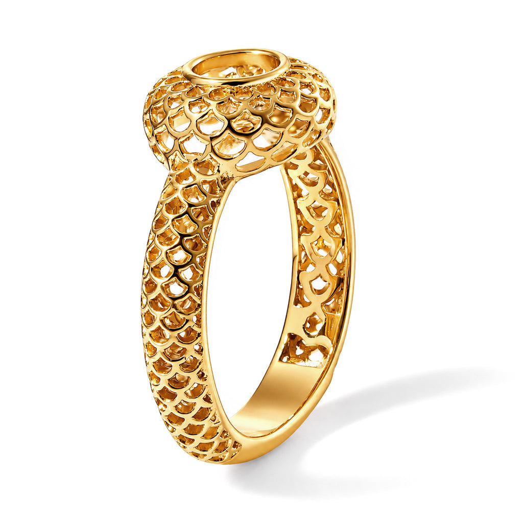 750 Gelbgold vermeil