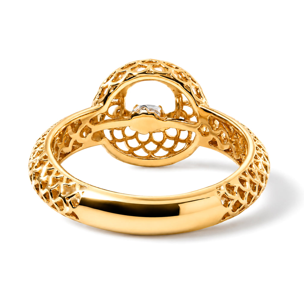 750 Gelbgold vermeil