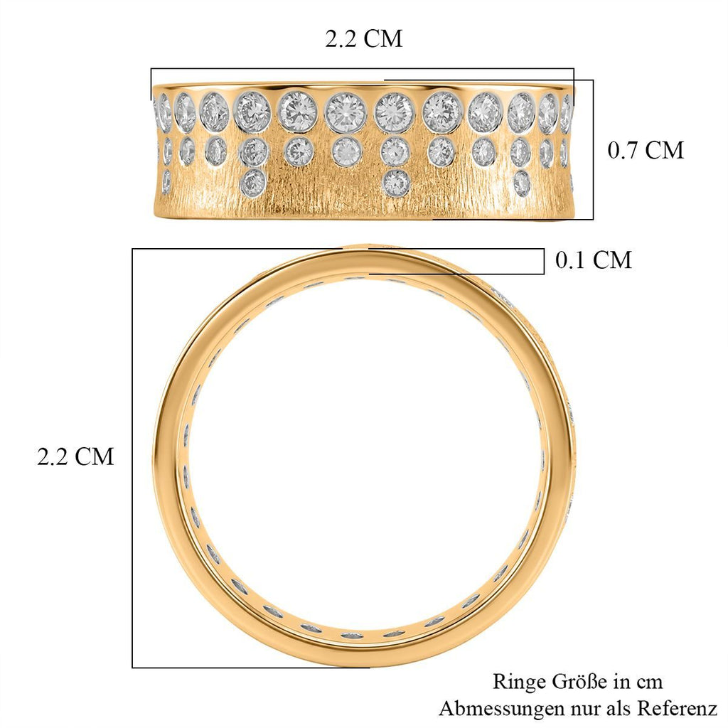 750 Gelbgold vermeil