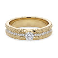 LUXURIANT SI-GH Labor Diamant Ring, 925 Silber rhodiniert - 0,33 ct