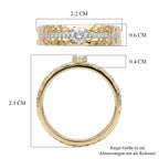 750 Gelbgold vermeil