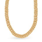 EVER TRUE Bronzella Kollektion-Reine Bronze 750 Vergoldet Halskette ca. 50 cm ca. 32,00g