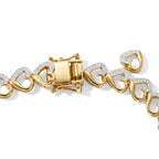 EVER TRUE Weißer Diamant Armband ca. 19 cm Nickelfreies Messing