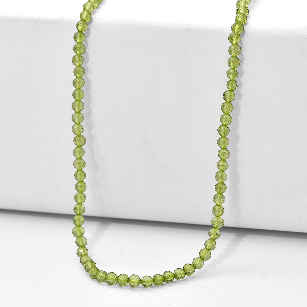 EVER TRUE Peridot Halskette ca. 45 cm 316L Edelstahl ca. 38.00 ct
