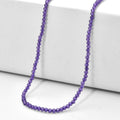 EVER TRUE Amethyst Halskette ca. 45 cm 316L Edelstahl ca. 25.00 ct