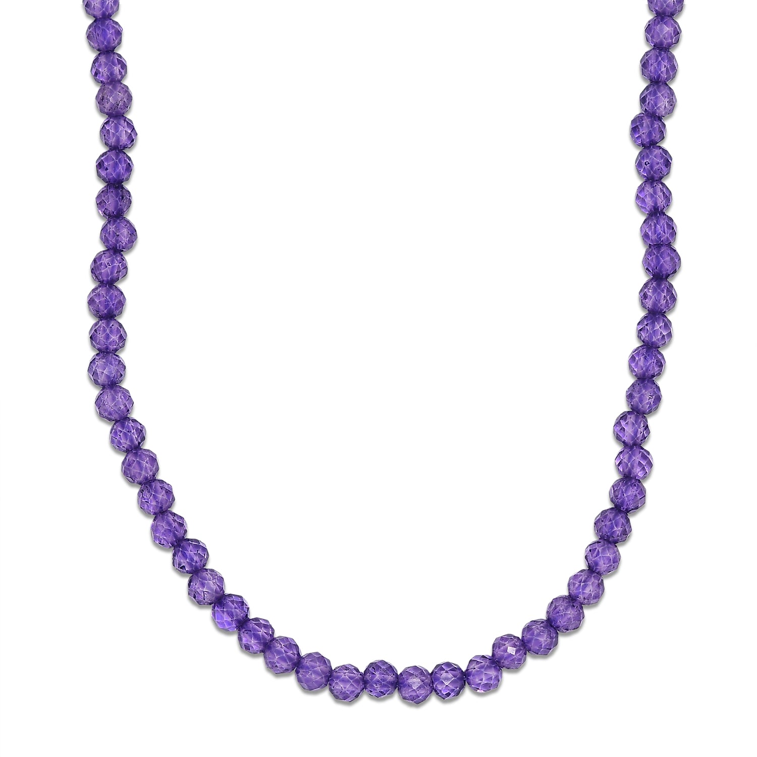 EVER TRUE Amethyst Halskette ca. 45 cm 316L Edelstahl ca. 25.00 ct