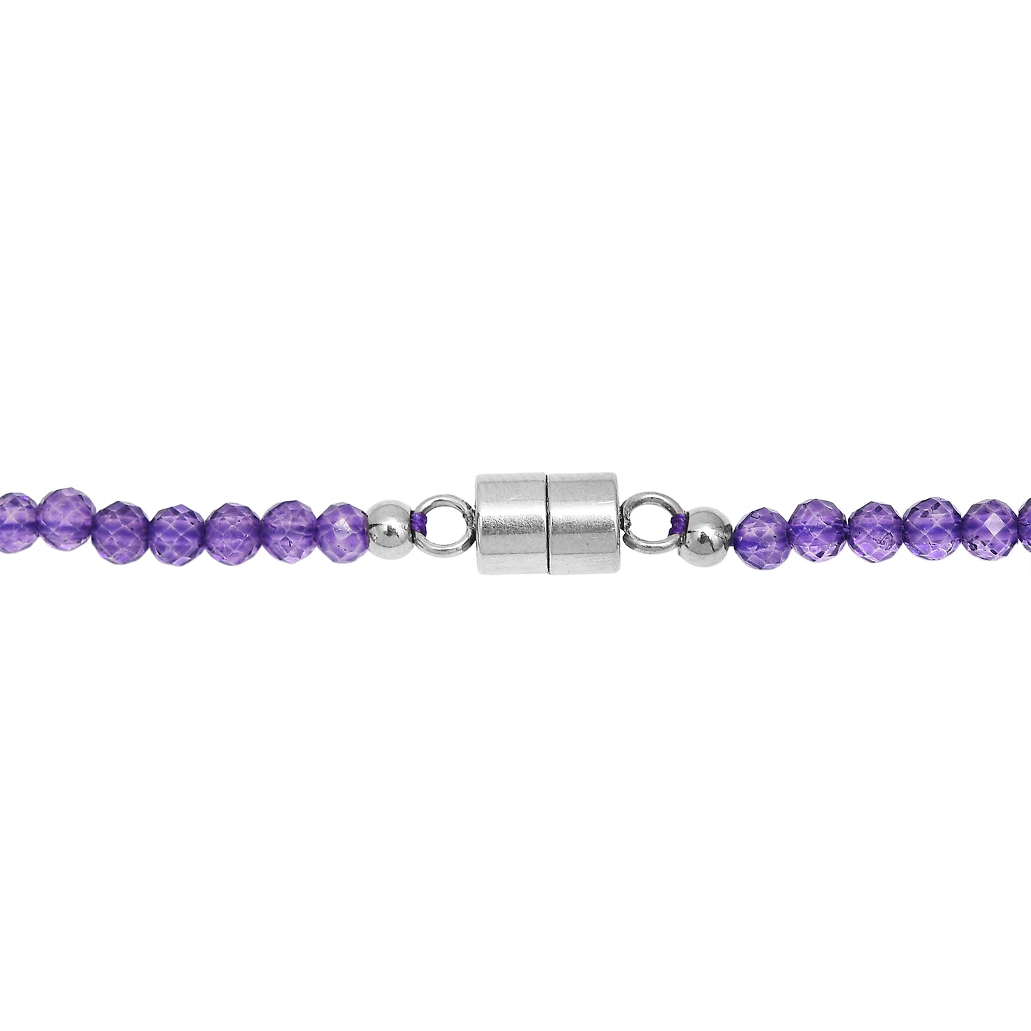 EVER TRUE Amethyst Halskette ca. 45 cm 316L Edelstahl ca. 25.00 ct