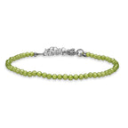 EVER TRUE Peridot Armband ca. 19 cm 316L Edelstahl ca. 12.00 ct