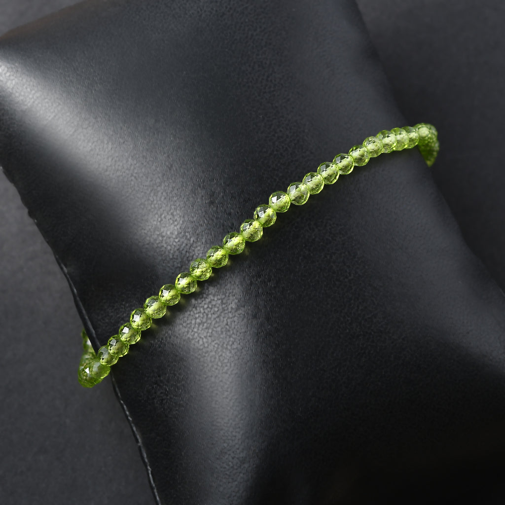 EVER TRUE Peridot Armband ca. 19 cm 316L Edelstahl ca. 12.00 ct
