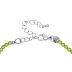 EVER TRUE Peridot Armband ca. 19 cm 316L Edelstahl ca. 12.00 ct