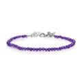EVER TRUE Amethyst Armband ca. 19 cm 316L Edelstahl ca. 10.50 ct