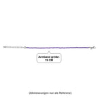 EVER TRUE Amethyst Armband ca. 19 cm 316L Edelstahl ca. 10.50 ct