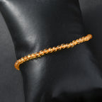EVER TRUE Citrin Armband ca. 19 cm 316L Edelstahl ca. 14.50 ct