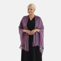 LA MAREY Luxus-Seidenschal aus 100% Maulbeerseide, weicher Fall, 110x180 cm,