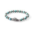 D'Joy AA Larimar Armband ca. 19 cm 925 Silber ca. 45,60 ct.