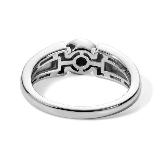 EVER TRUE Weißer Diamant Ring Nickelfreies Messing (Größe 19.00)
