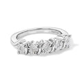 EVER TRUE Weißer Diamant Ring Nickelfreies Messing (Größe 16.00)