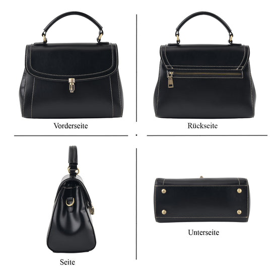Closeout deal Genuine Leather Crossbody Bag Color: Burgundy Size:24*12*17cm   Wall: Genuine Leather Lining: Polyester Exterior:zipped-2 Interior:zipped-2,slid-1