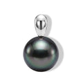 D'Joy Tahiti Perle (9-10 mm) Anhänger 925 Silber Rhodiniert