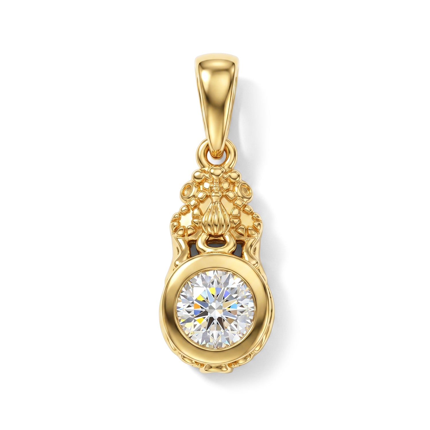 750 Gelbgold vermeil
