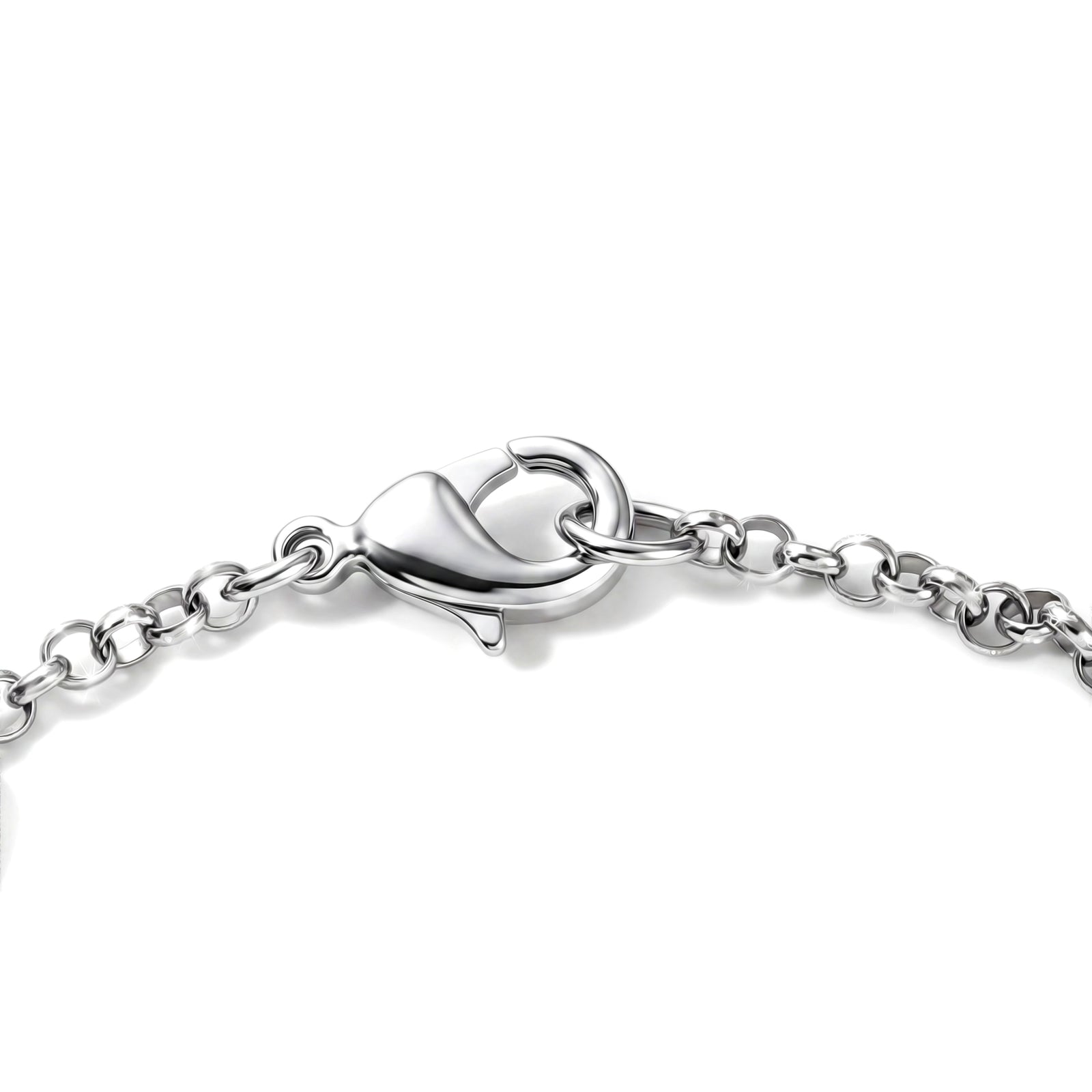 EVER TRUE Regenbogen Mondstein Armband ca. 19 cm 950 Kupfer ca. 9.75 ct