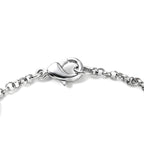 EVER TRUE Regenbogen Mondstein Armband ca. 19 cm 950 Kupfer ca. 9,75 ct.