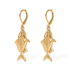 EVER TRUE Reine Bronze 750 Vergoldet Ohrringe 9,11g