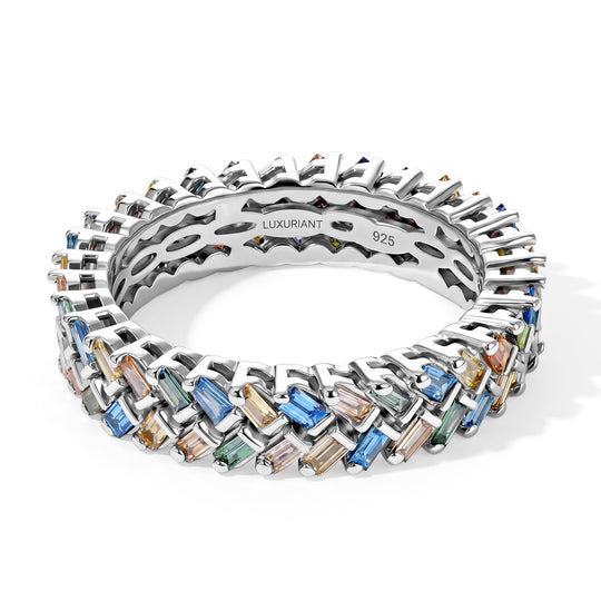 LUXURIANT DIAMOND - Lab Grown Champagner Diamant  SGL zertifiziert  SI-GH, Lab Grown Grüner Diamant Ring 925 Silber 750 Gelbgold vermeil (Größe 19.00) ca. 1,00 ct