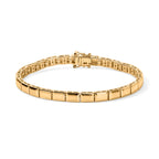 EVER TRUE Reine Bronze 750 Vergoldet Armband ca. 19 cm ca. 12,46g