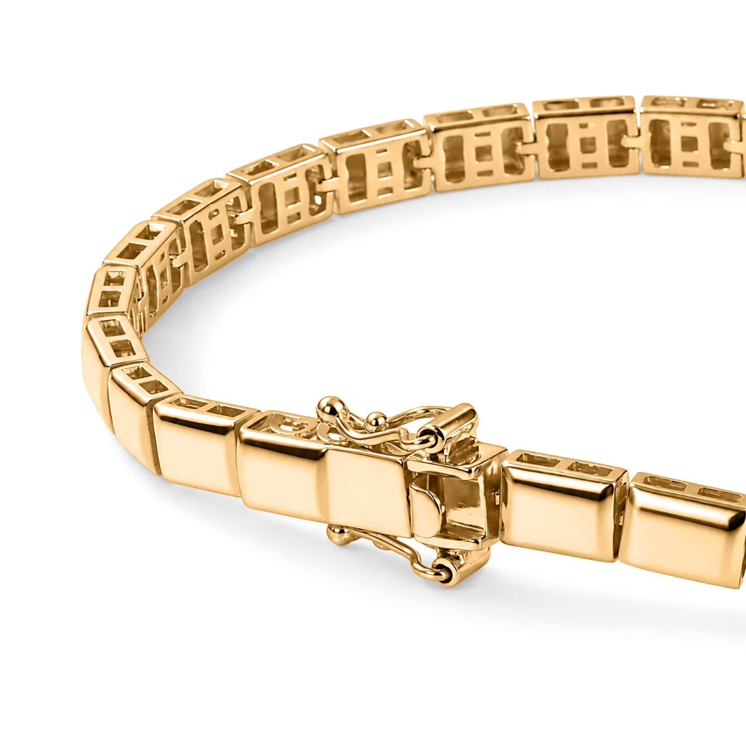 EVER TRUE Reine Bronze 750 Vergoldet Armband ca. 19 cm ca. 12,46g