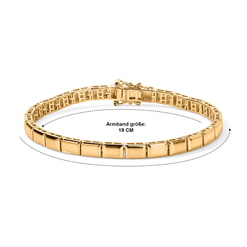 EVER TRUE Reine Bronze 750 Vergoldet Armband ca. 19 cm ca. 12,46g