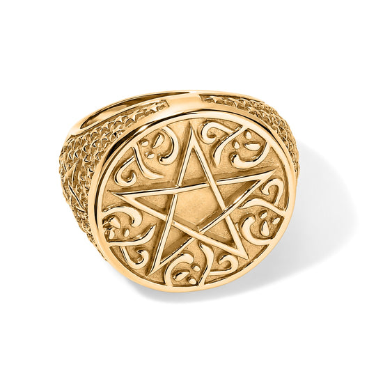 EVER TRUE Reine Bronze 750 VergoldetRing (Größe 23.00) ca. 11,28g