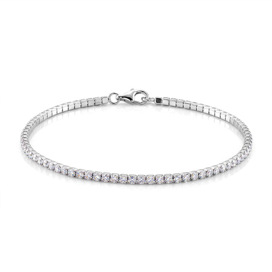 D'Joy Moissanit 19cm Eternity Armband - 3,24 ct.