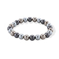 Mehrfarbige Muschelperlen Armband Flexibles cm