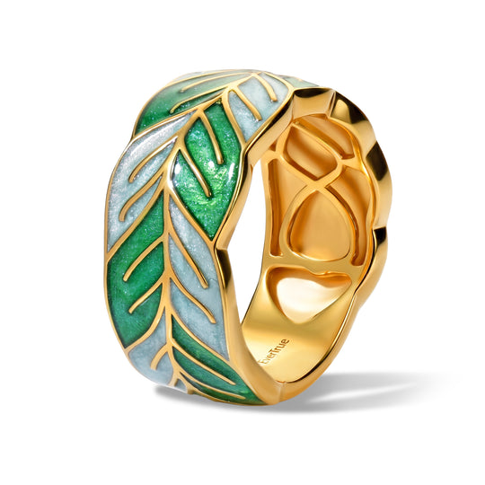 EVER TRUE Reine Bronze Ring (Größe 18.00) ca. 7,25g