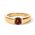 EVER TRUE Roter Granat Ring Nickelfreies Messing (Größe 16.00) ca. 1,02 ct