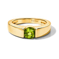 EVER TRUE Peridot Ring Nickelfreies Messing (Größe 16.00) ca. 0,93 ct