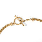 EVER TRUE AA Mehrfarbig-Turmalin, Moissanit Armband ca. 19 cm Reine Bronze ca. 4,34 ct.