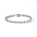 D'Joy Moissanit Armband ca. 19 cm 925 Silber Rhodiniert ca. 11,66 ct.