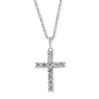 D'Joy Moissanit Anhänger 925 Silber Rhodiniert ca. 1,00 ct.