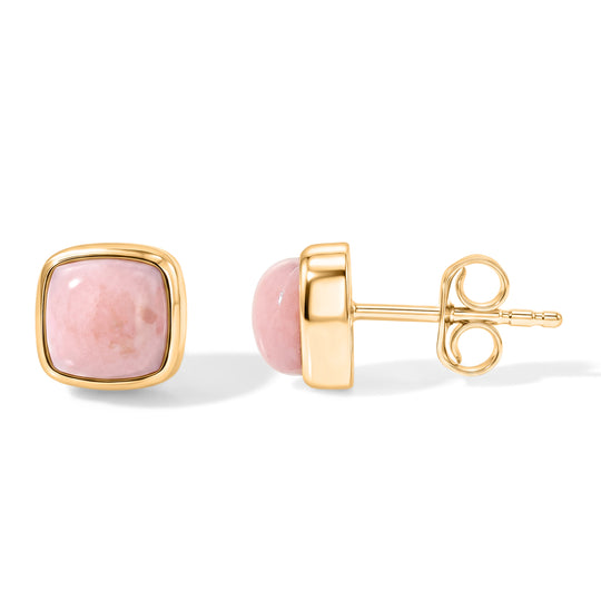EVER TRUE AA Peruanischer rosa Opal Ohrringe Reine Bronze ca. 2,20 ct.